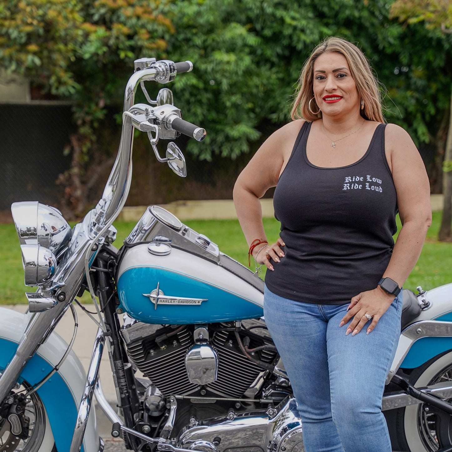 Women's Classic Tank Top Ride Low, Ride Loud