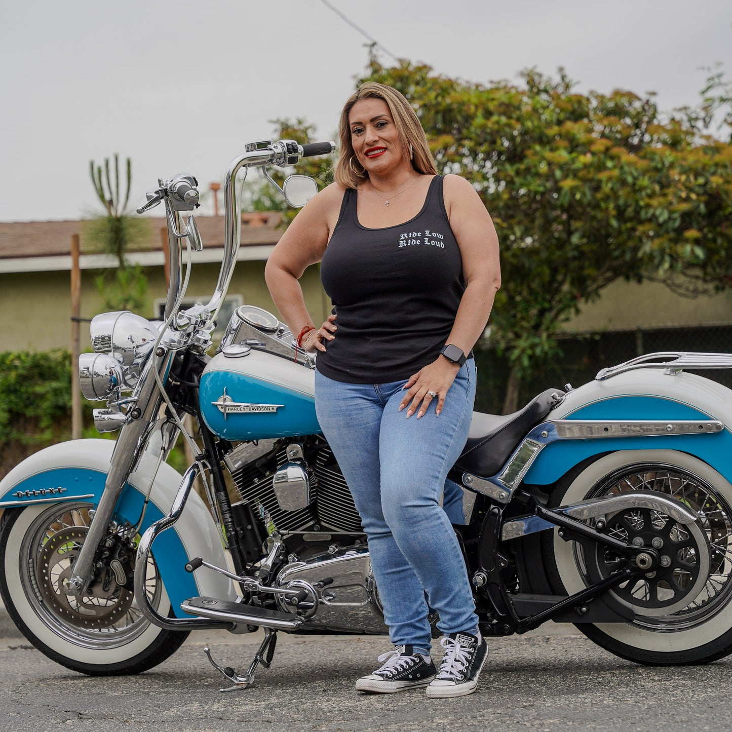 Women's Classic Tank Top Ride Low, Ride Loud