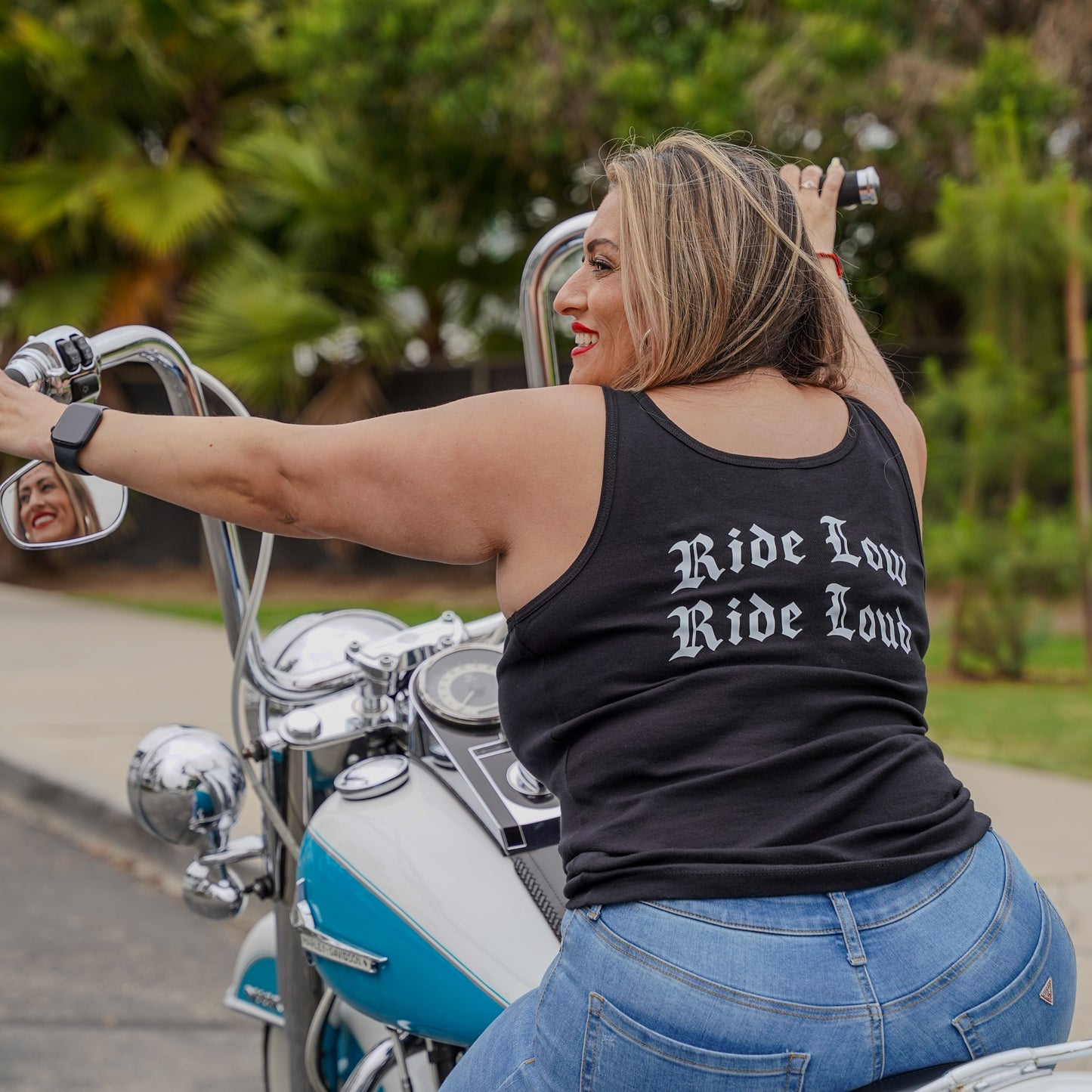 Women's Classic Tank Top Ride Low, Ride Loud