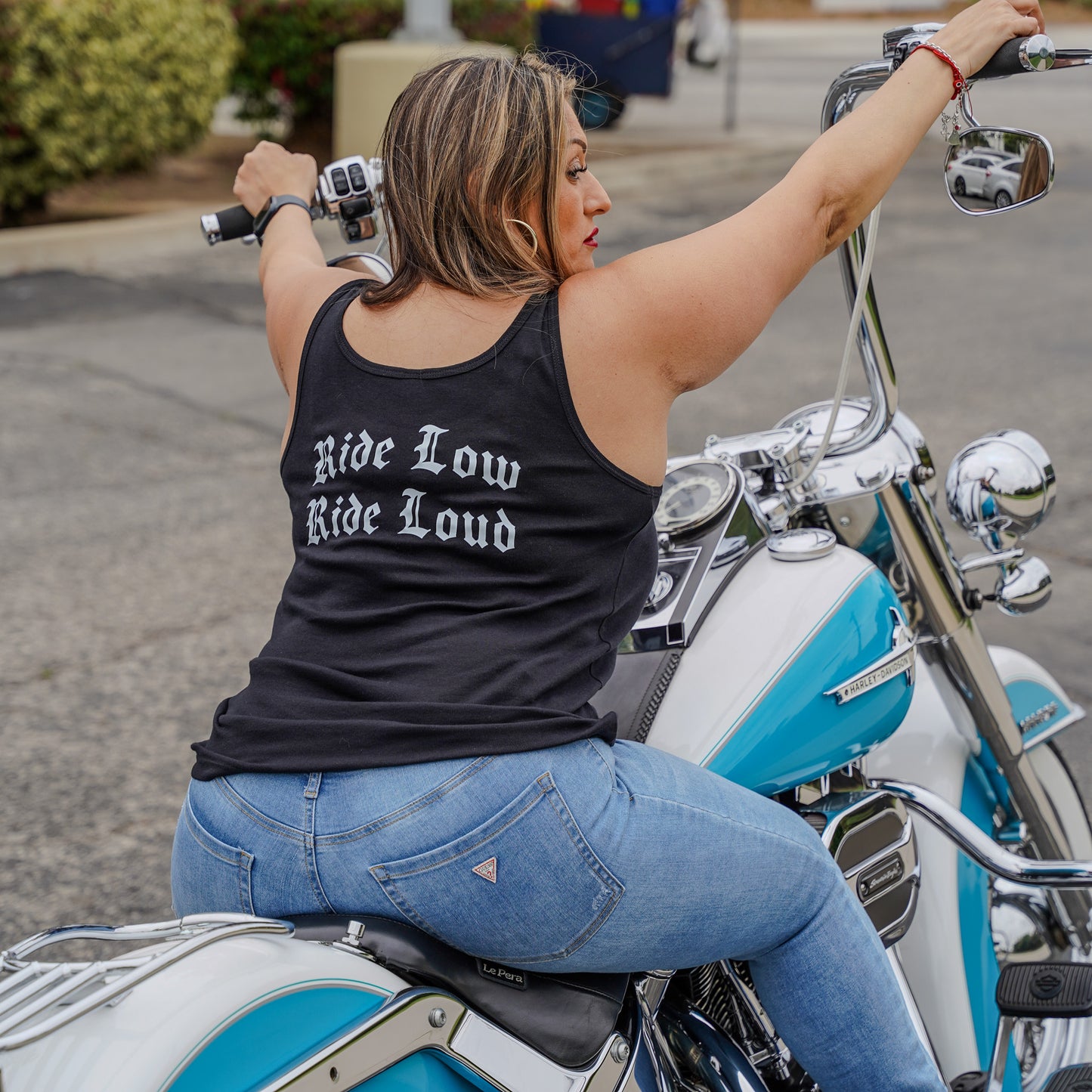 Women's Classic Tank Top Ride Low, Ride Loud