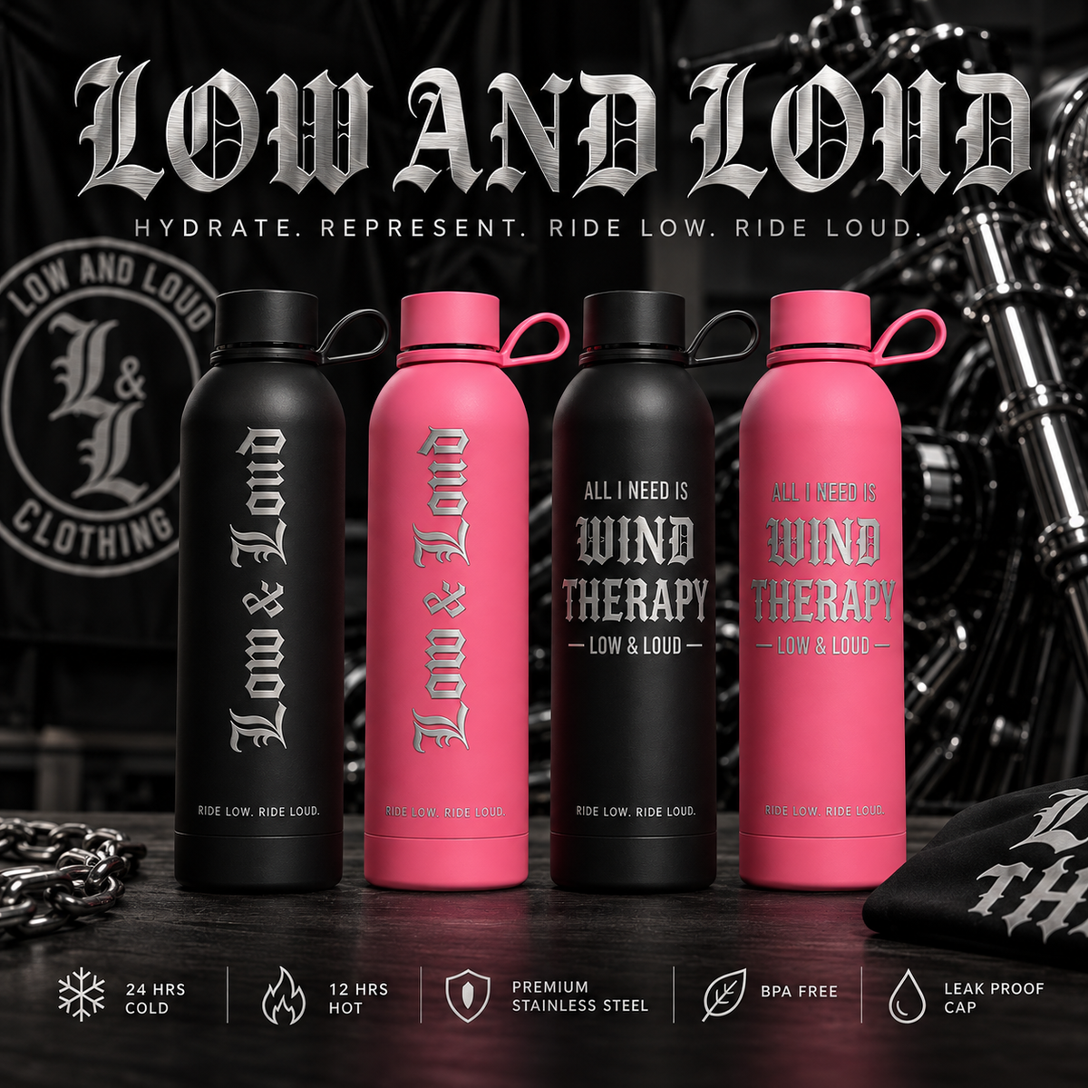 Stainless Steel Flask 25oz.