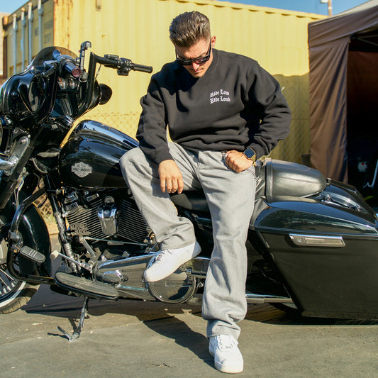 Ride Low, Ride Loud Crew Neck Sweater