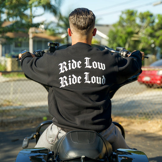 Ride Low, Ride Loud Crew Neck Sweater