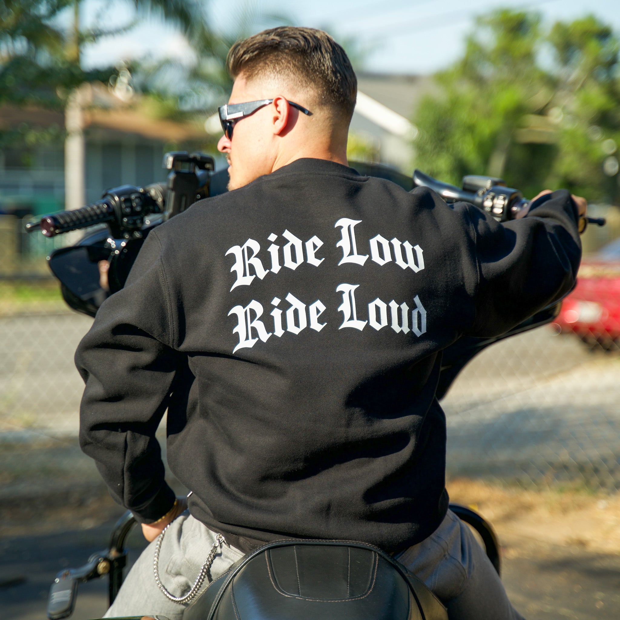 Ride Low, Ride Loud Crew Neck Sweater