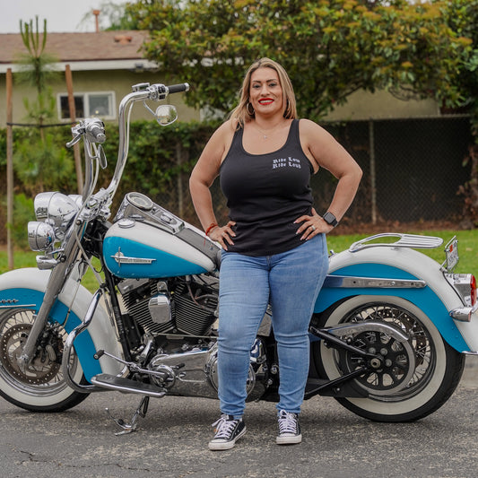 Women's Classic Tank Top Ride Low, Ride Loud