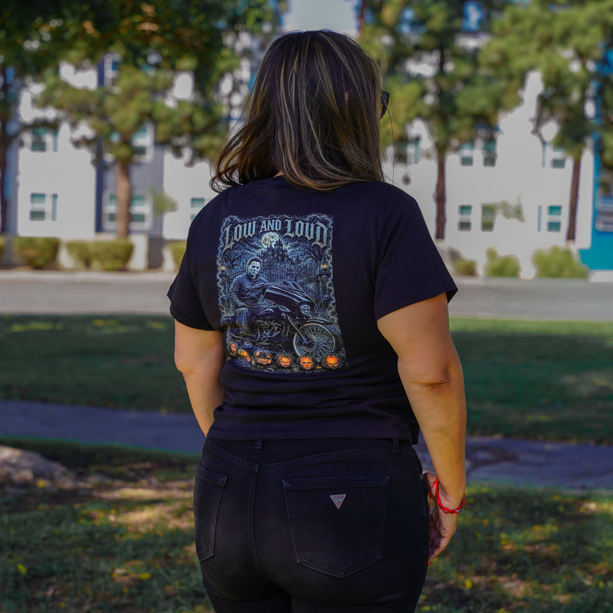 Women's Michael Myers Baby Tee 🔪