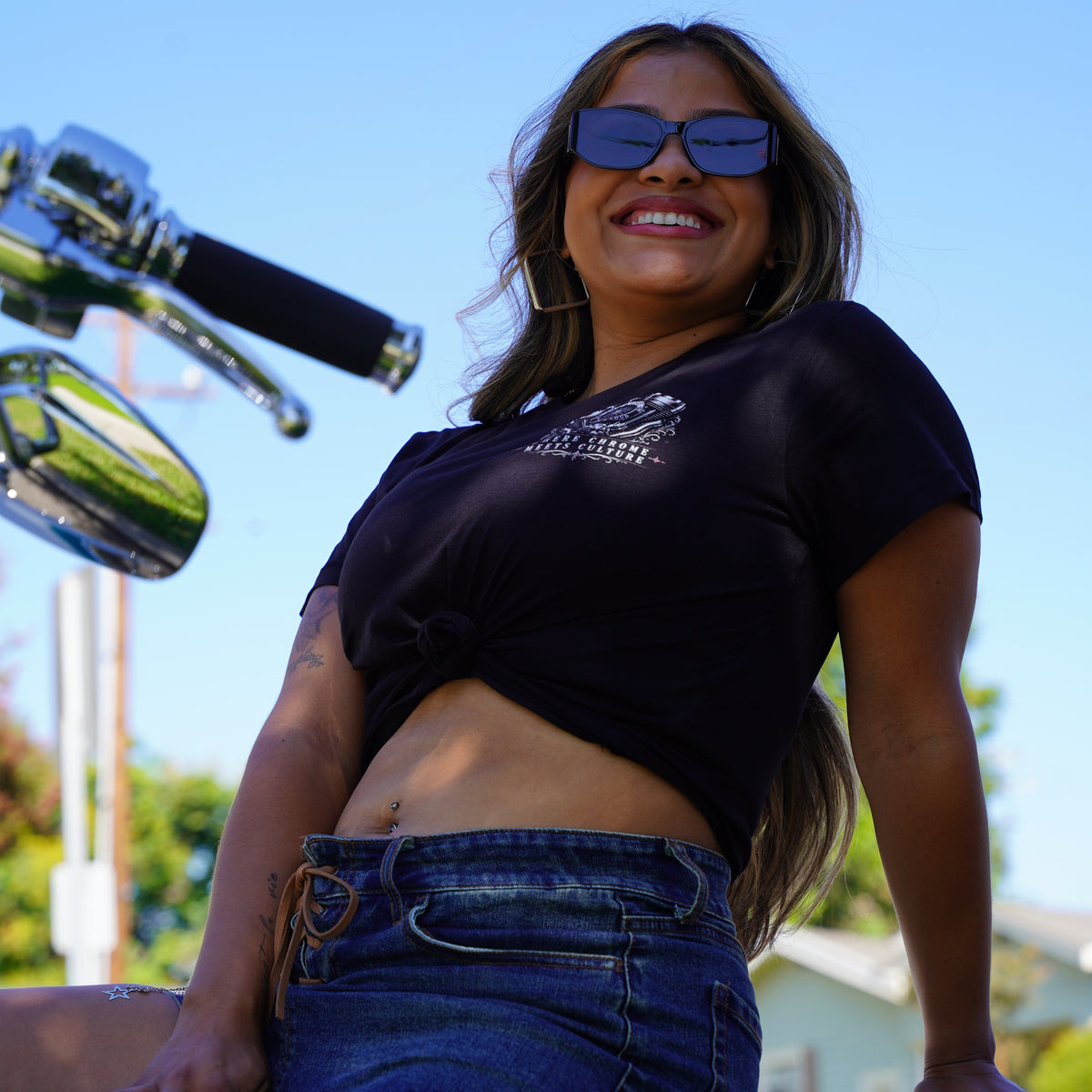 Women's Chrome Culture Baby Tee