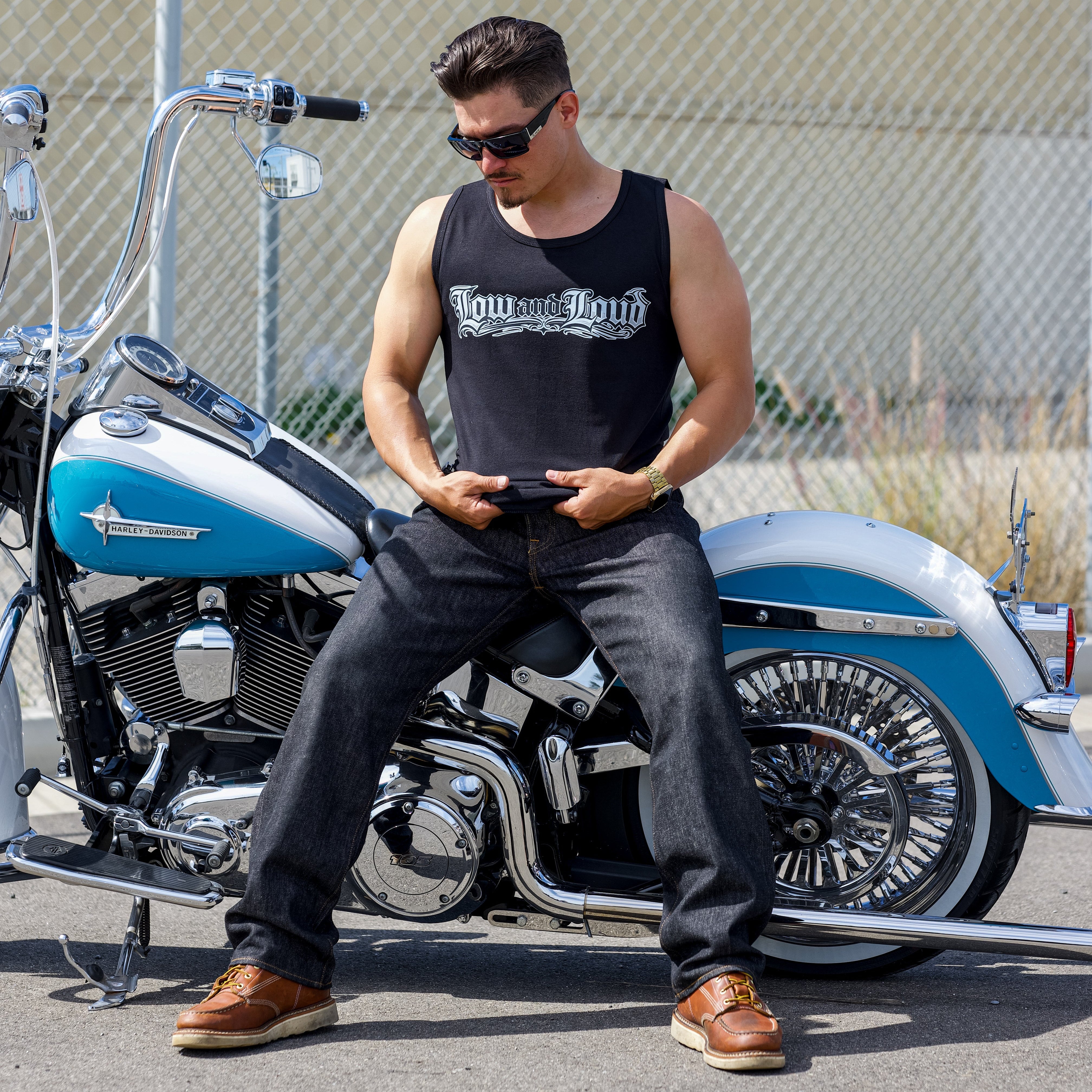 Gangster Font Tank Top