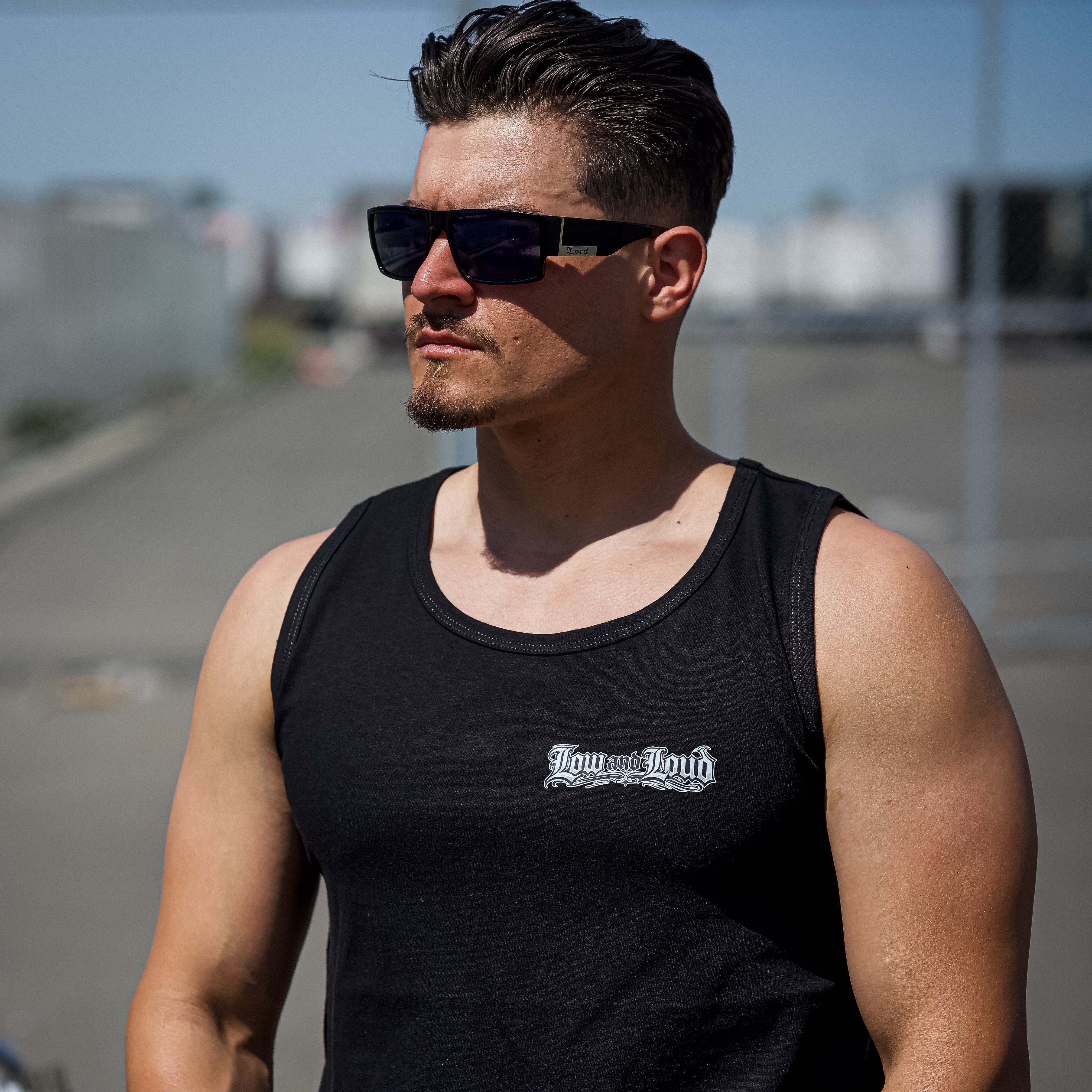 Gangster Small Font Tank Top